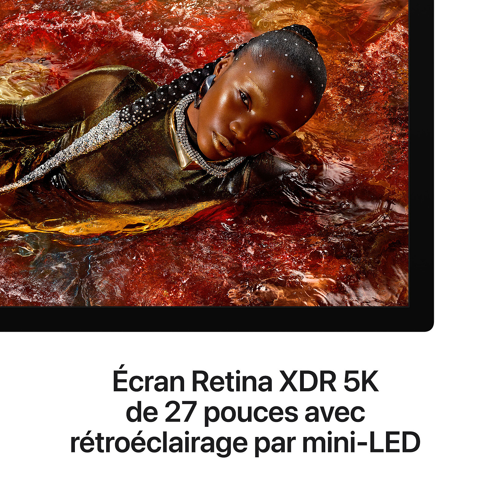 Apple 27" LED - Studio Display XDR - Verre standard - Support à inclinaison et hauteur réglables