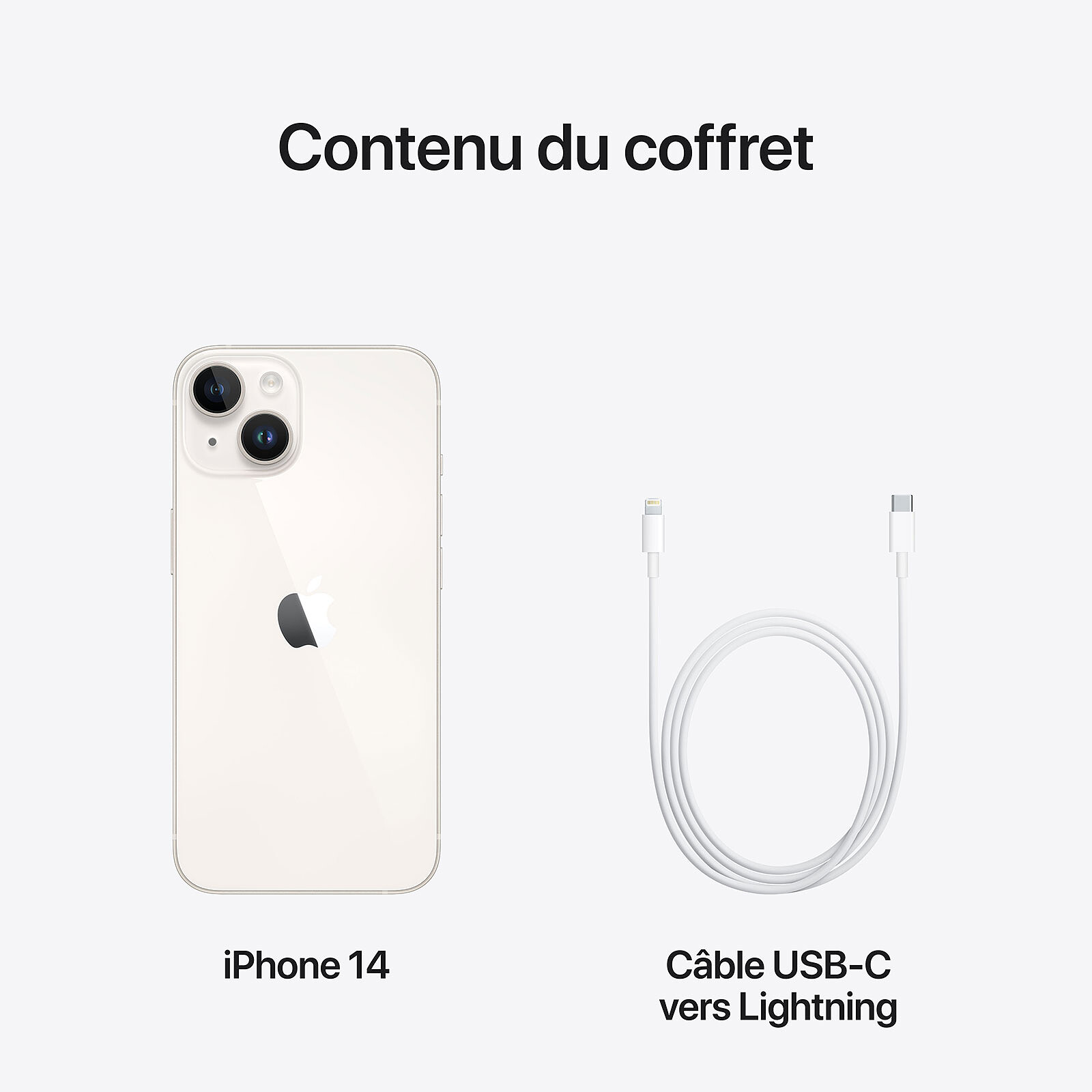 Apple iPhone 14 512 Go Lumière Stellaire - Home electrotech Apple iPhone 14 512 Go Lumière Stellaire