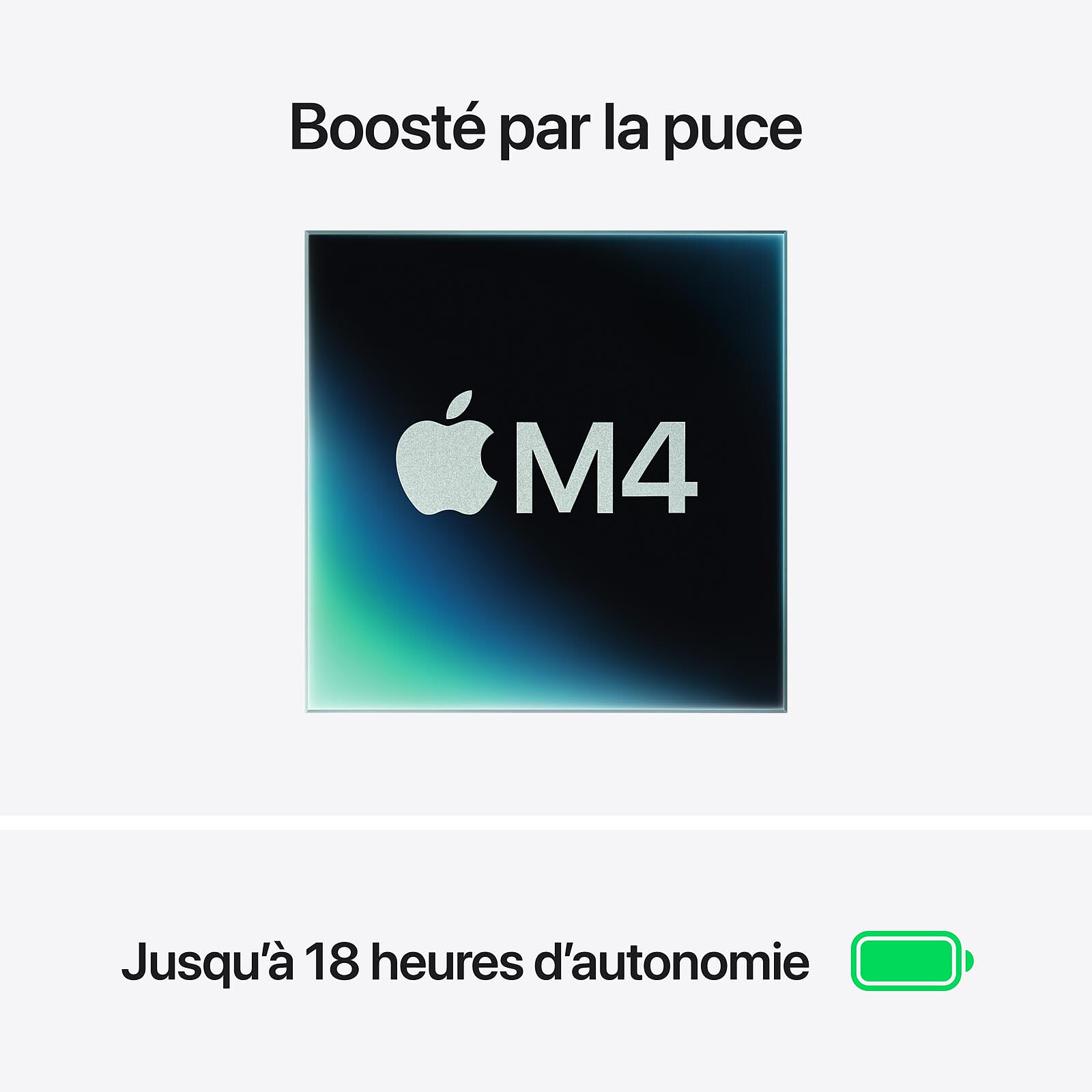 Apple MacBook Air M4 13 pouces (2025) Minuit 16Go/256 Go (MW123FN/A)
