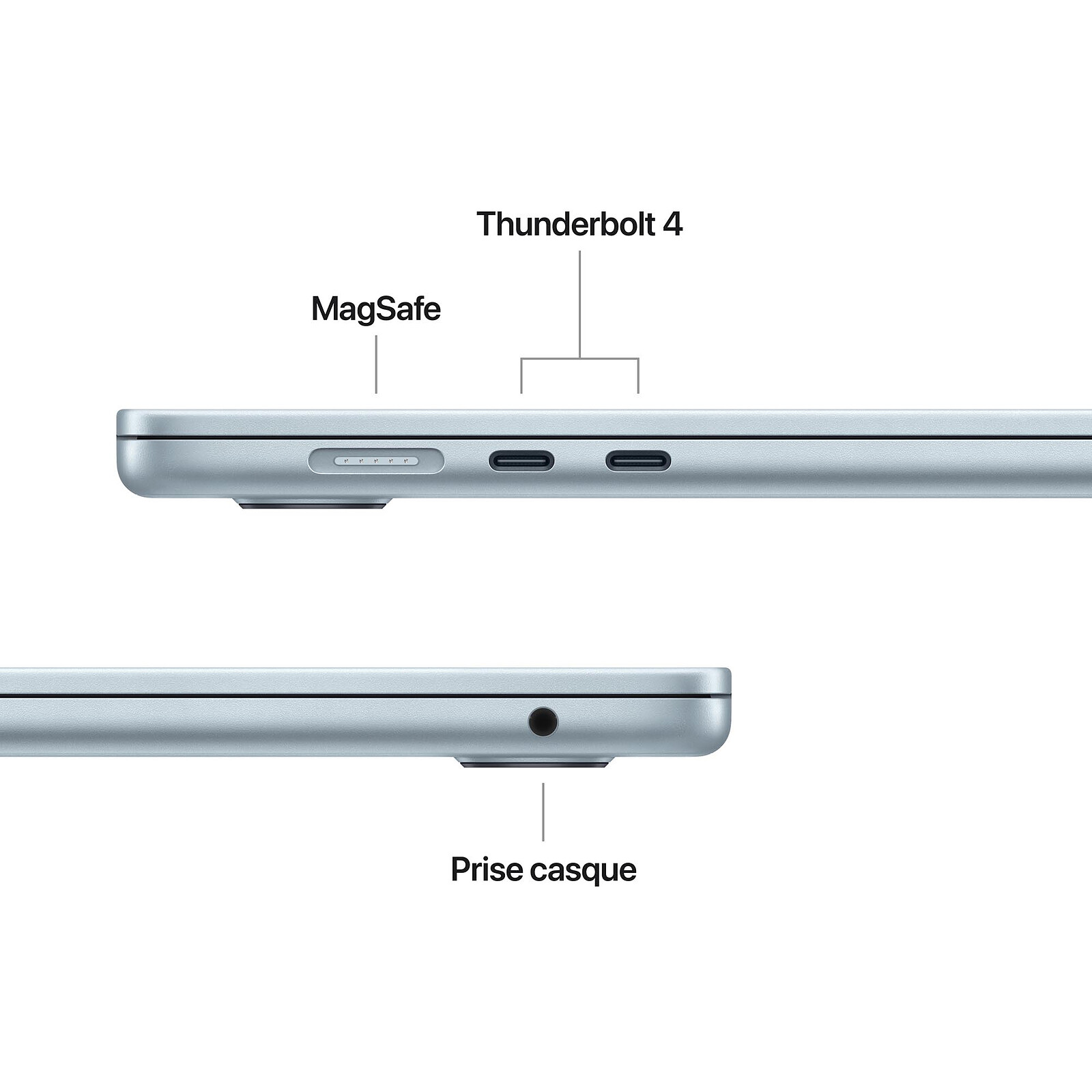 Apple MacBook Air M5 15 pouces (2026) Bleu Ciel 16 Go/1 To (MDVT4FN/A)