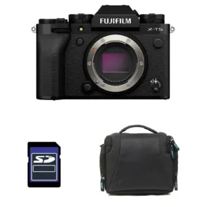 FUJIFILM X-T5 NU NOIR + Sac + Carte SD 8 Go