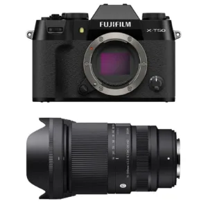 FUJIFILM X-T50 Noir + Objectif SIGMA 17-40mm f/1.8 DC Art