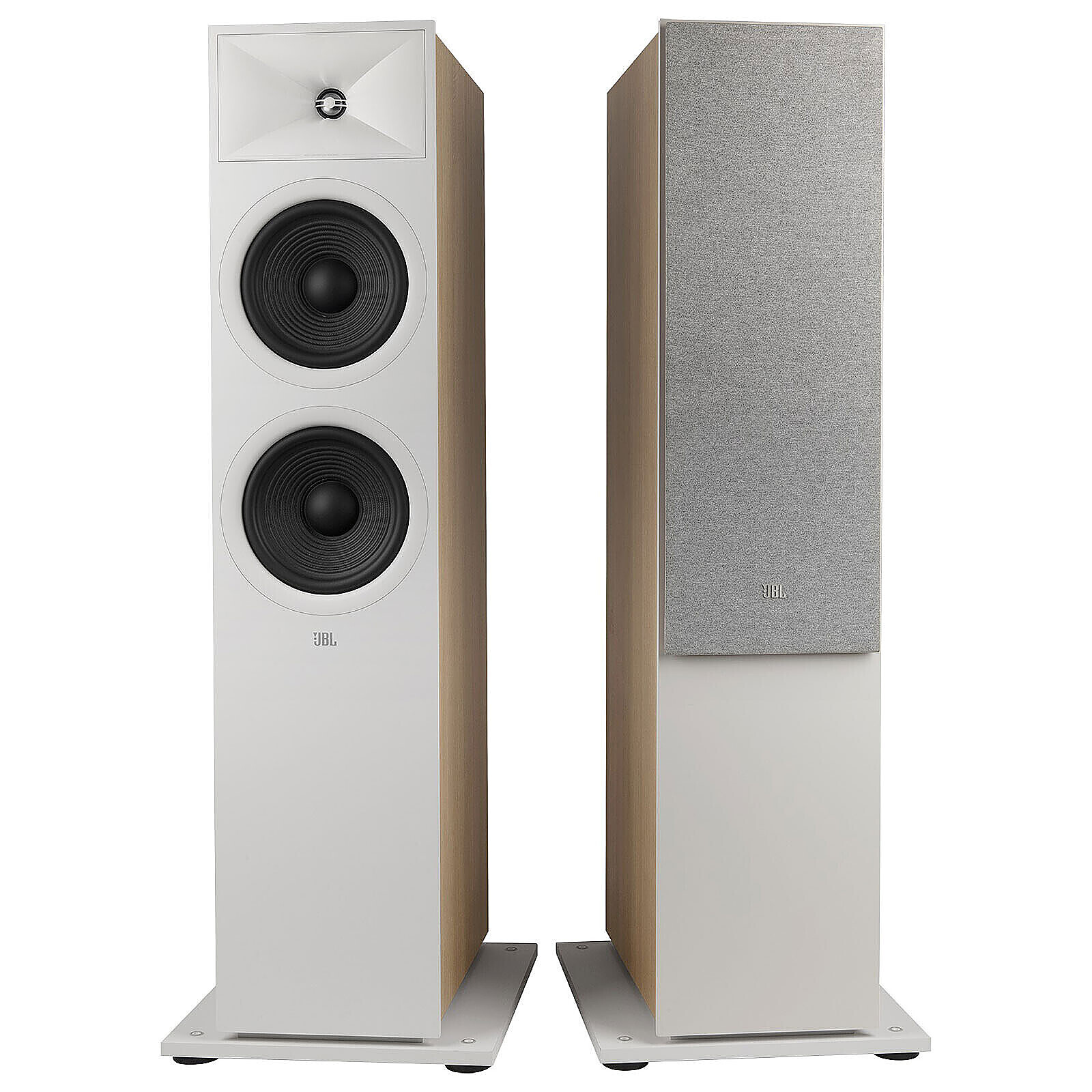 JBL MA7100HP Blanc + Pack Stage V2 280F Latte 5.0 - Home electrotech JBL MA7100HP Blanc + Pack Stage V2 280F Latte 5.0
