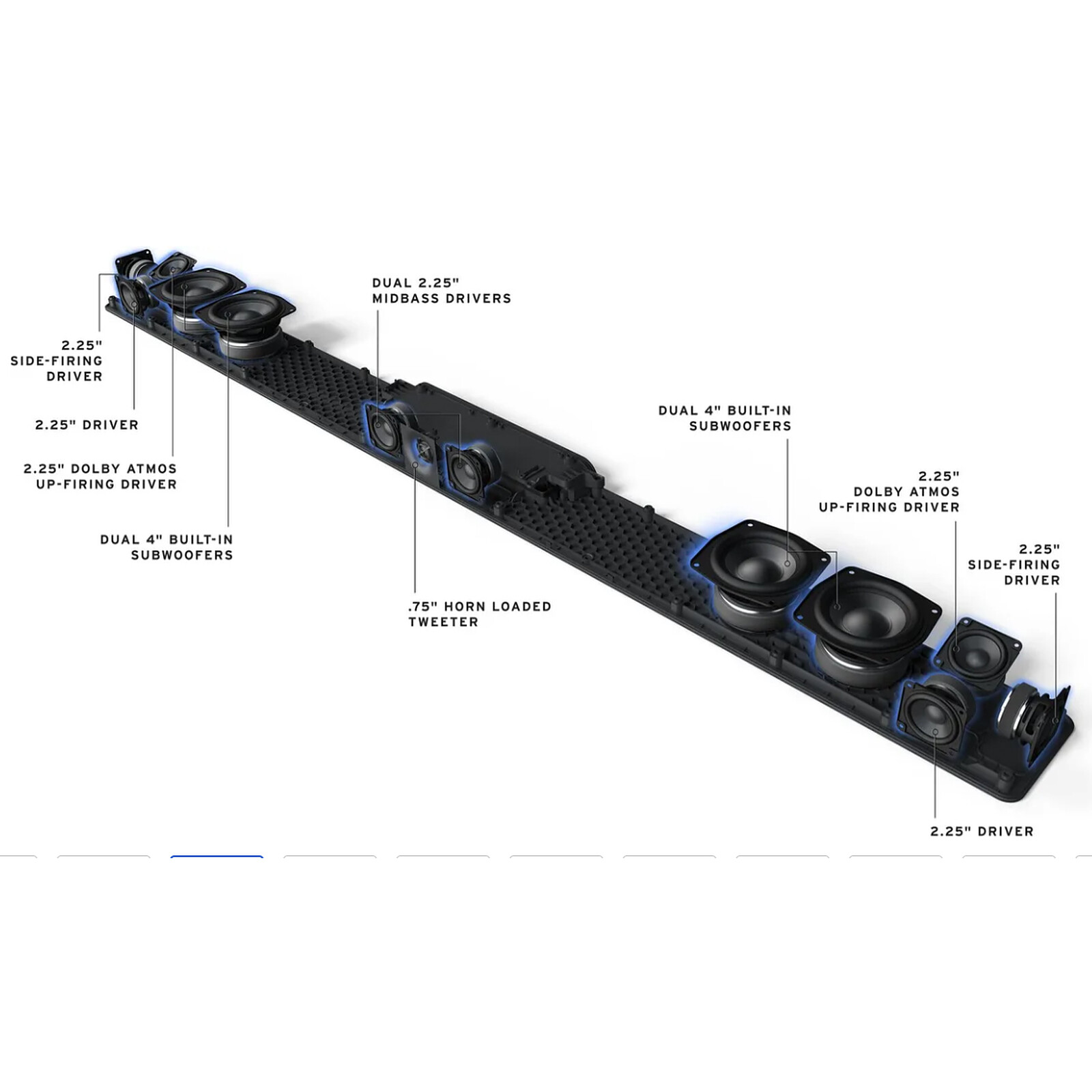 Klipsch Flexus Core 300 Sound Bar - Noir - Home electrotech Klipsch Flexus Core 300 Sound Bar - Noir