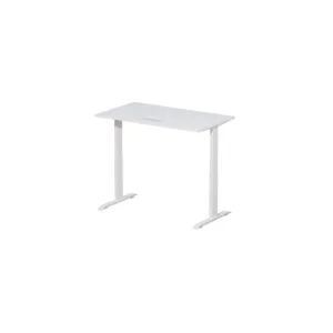 MTinternational Bureau électrique blanc (140x80cm) (MT7TE14080-BLC)