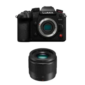 PANASONIC LUMIX GH7 Noir + Objectif G 25mm f/1.7