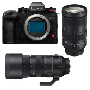 PANASONIC Lumix S1R II + Objectif Sigma 24-70mm f/2.8 DG DN II Art + Sigma 70-200mm f/2.8 DG DN OS SPORT