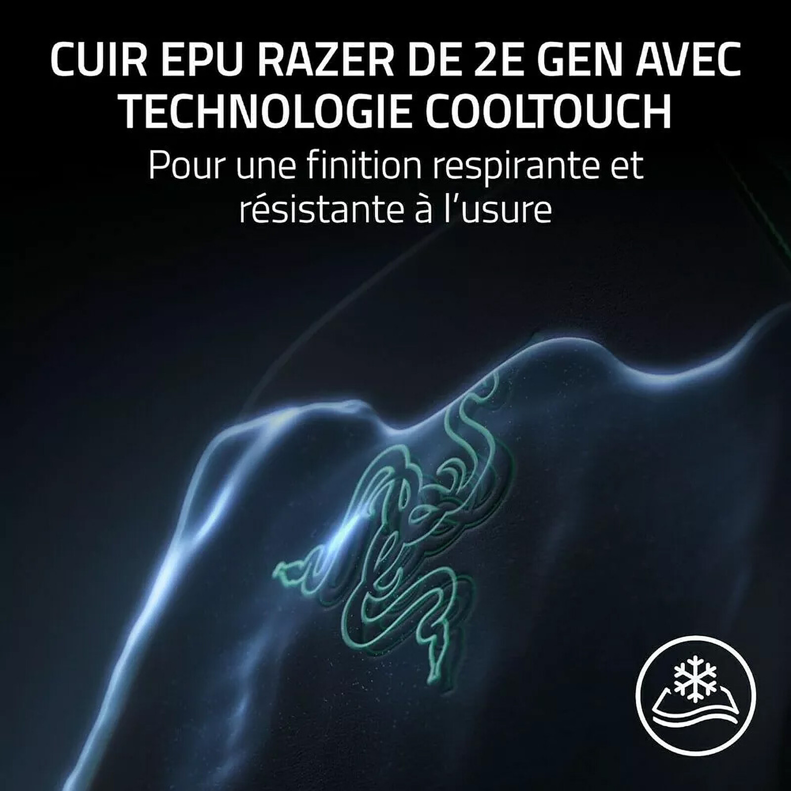 Razer Iskur v2 NewGen (Gris)