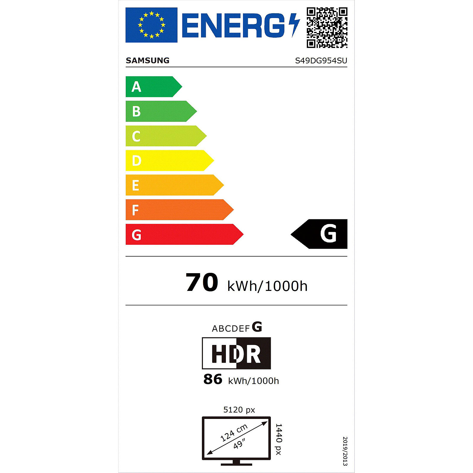 Samsung 49" OLED - Odyssey OLED G9 S49DG954SU