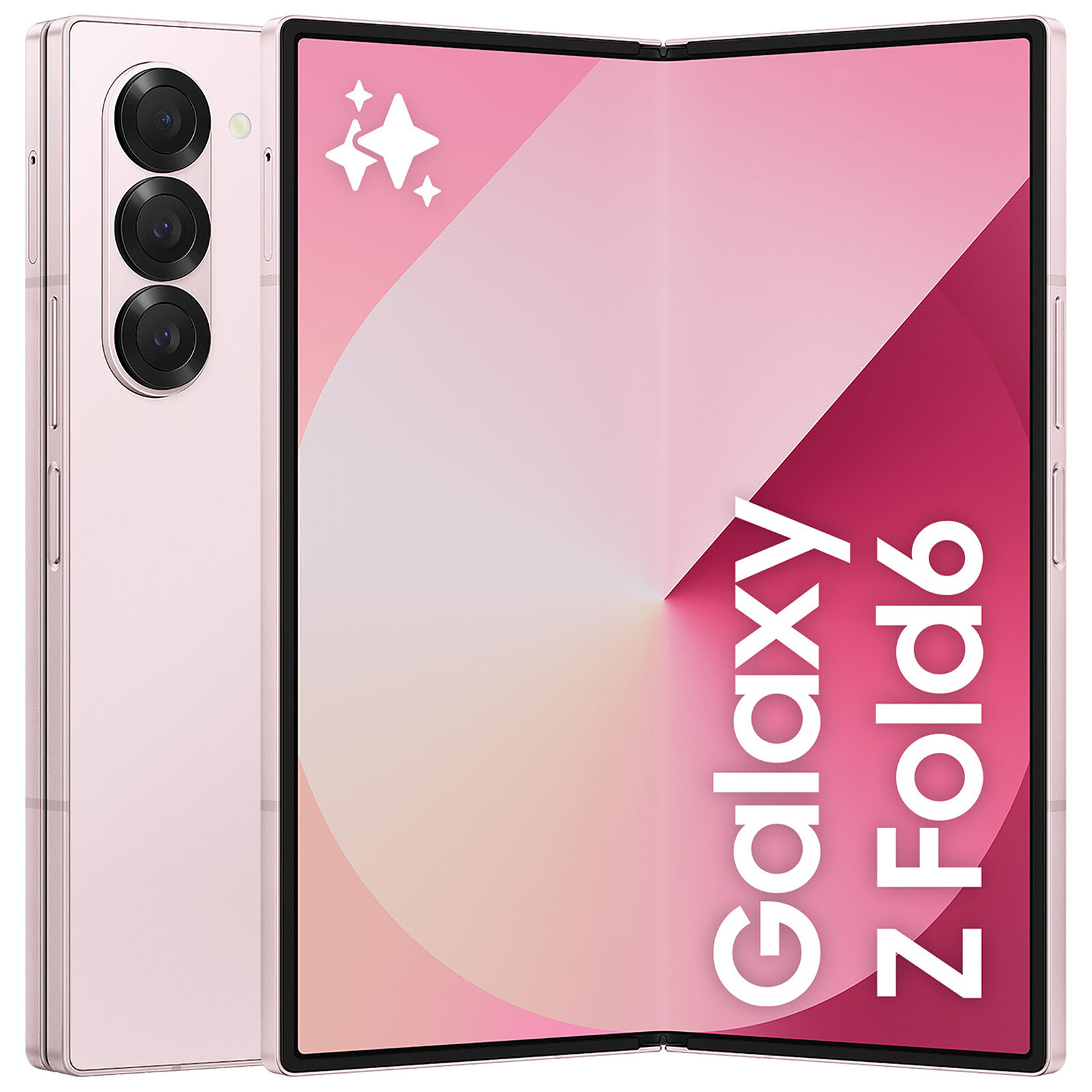Samsung Galaxy Z Fold 6 Rose 12 Go 512 Go - Home electrotech Samsung Galaxy Z Fold 6 Rose (12 Go / 512 Go)