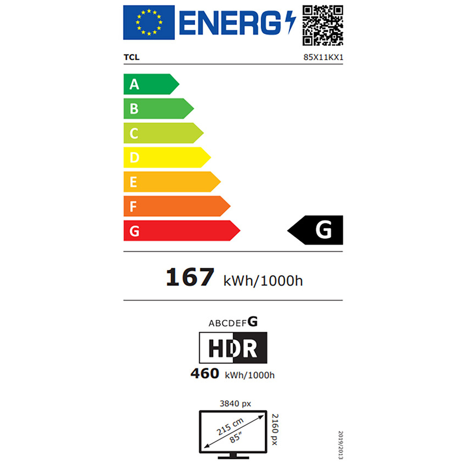 TCL 85X11K - Home electrotech TCL 85X11K