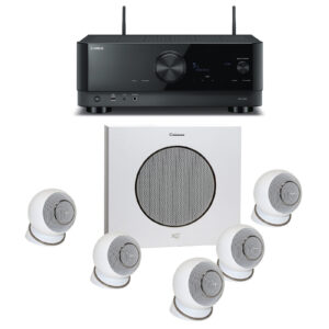 Yamaha RX-V4A Noir + Cabasse Eole 4 Blanc